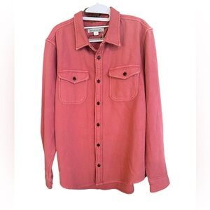 Outerknown NWT The Blanket Shirt Men’s/Unisex Salmon Size M